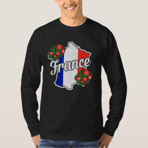 Camiseta Paris francesa Torre Eiffel Marselha Bonjour Men