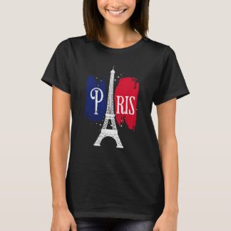 Camiseta Paris French Eiffel Tower European French Paris At