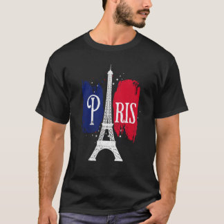 Camiseta Paris French Eiffel Tower European French Paris At