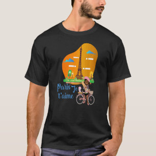 Camiseta Paris Je T' Aime Paris Eu Te Amo Torre Eiffel E