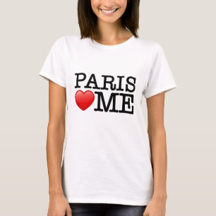 Camiseta Paris me ama, eu amo Paris