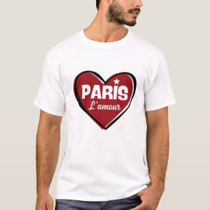 Camiseta Paris o amor