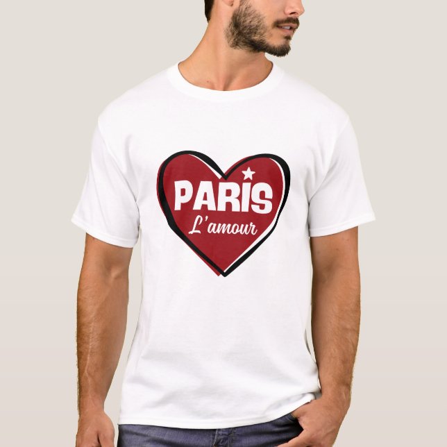 Camiseta Paris o amor (Frente)