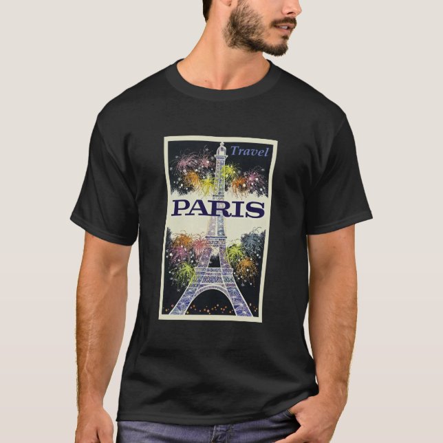 Camiseta Paris: Poster (Frente)