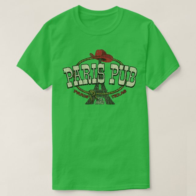 Camiseta Paris Pub 1982 (Frente do Design)