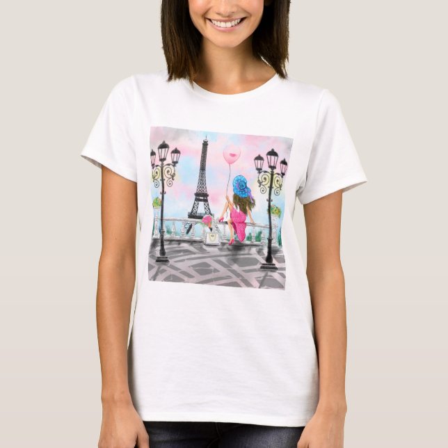 Camiseta Paris Romântica (Frente)