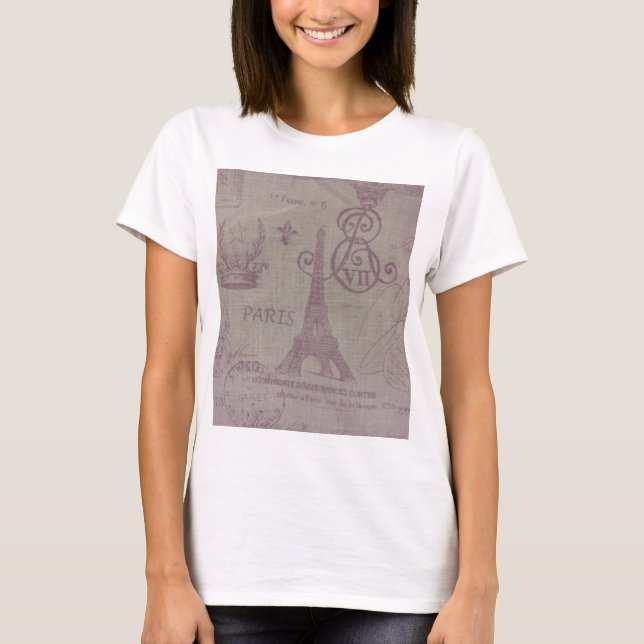 Camiseta Paris — Torre Eiffle (Frente)