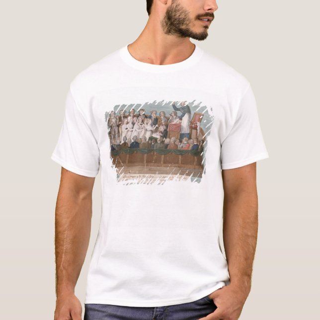 Camiseta Parisians que oferece sua jóia (Frente)