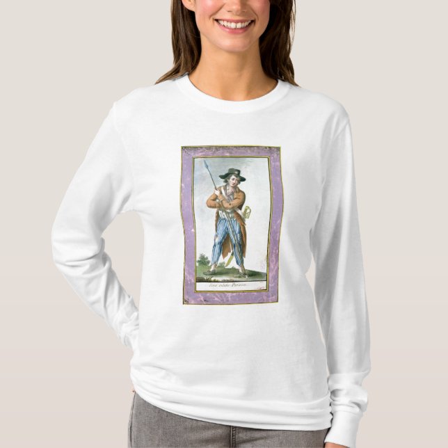 Camiseta Parisiense Sem-culotte (Frente)