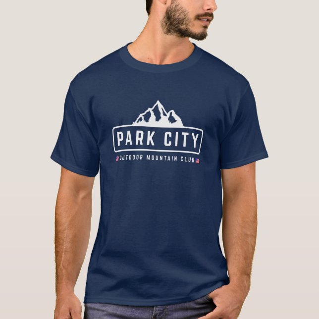 Camiseta Park City ao ar livre (Frente)