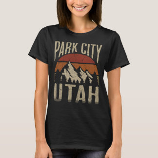 Camiseta Park City Utah Caminhando ao ar livre
