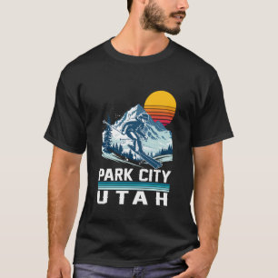 Camiseta Park City Utah Esqui Esportes De Inverno Montanhas