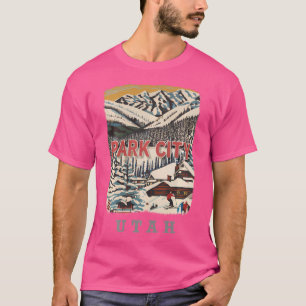 Camiseta Park City Utah Ut Mountain Majestade Sd991