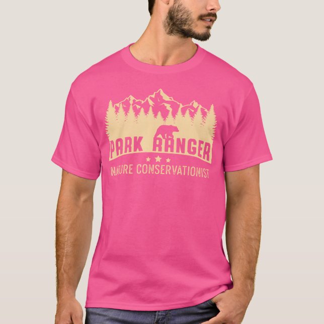 Camiseta Park Forest Ranger Nature Conservacionista Foreste (Frente)