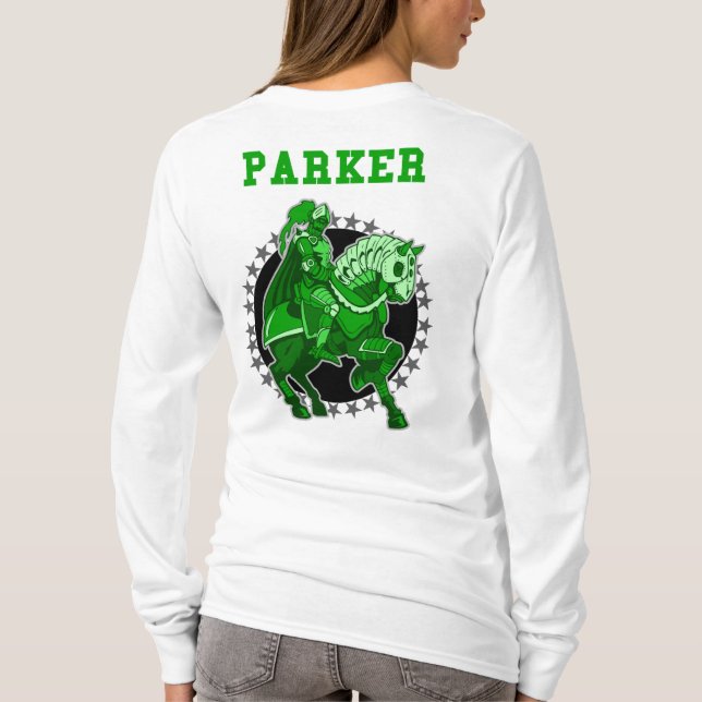 Camiseta parker, caridade (Verso)