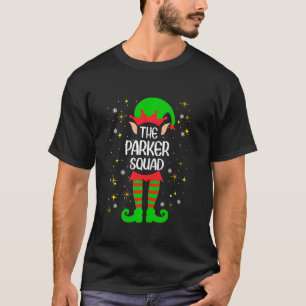 Camiseta Parker Squad Elf Matching Family Name Surname Chri