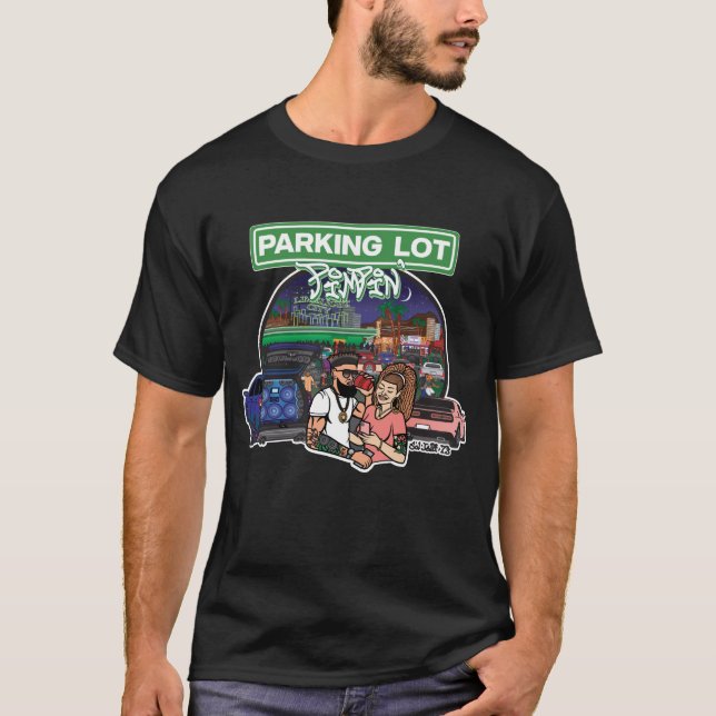 Camiseta Parking Lot Pimpin' Tee (preto) (Frente)