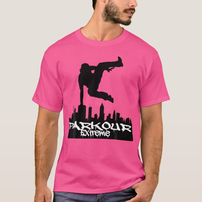 Camiseta Parkour City Jumper 	 Parkour Free Running Tee (Frente)
