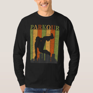 Camiseta Parkour Corrida Livre Traceur Estilo Livre Esporte