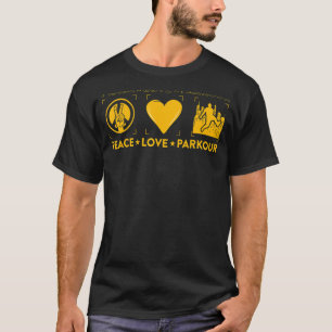 Camiseta Parkour Extreme Atleta Parkour, corredor engraçado