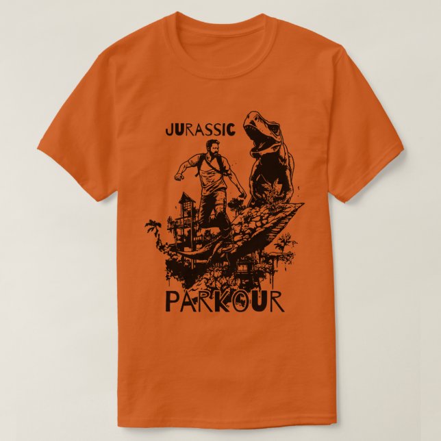 Camiseta Parkour Free Running (Frente do Design)