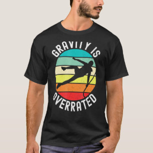 Camiseta Parkour Free Running Training Traceur Retro Gravit