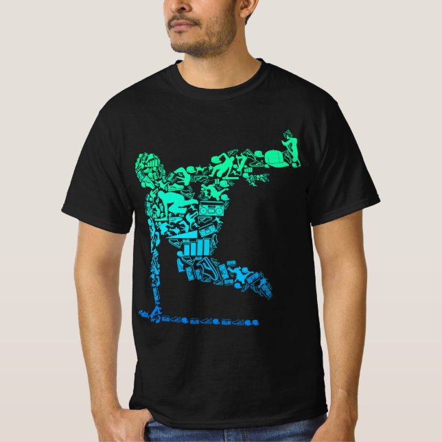 Camiseta Parkour Freerunner Freerunning Traceur Boys Men  (Frente)