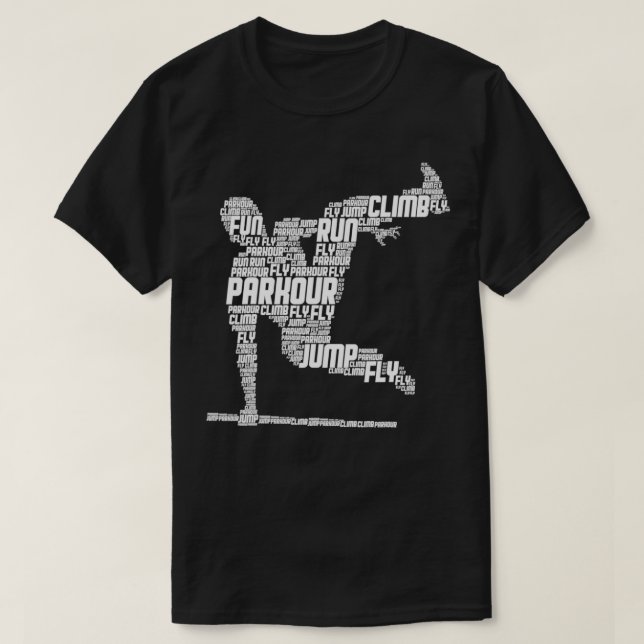 Camiseta Parkour Freerunner Freerunning Traceur Kids Men (Frente do Design)