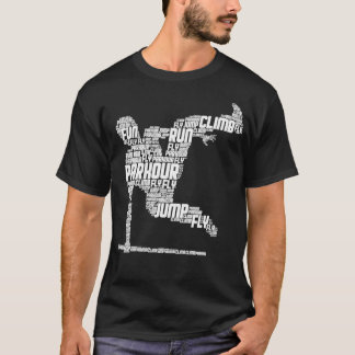 Camiseta Parkour Freerunner Freerunning Traceur Kids Men