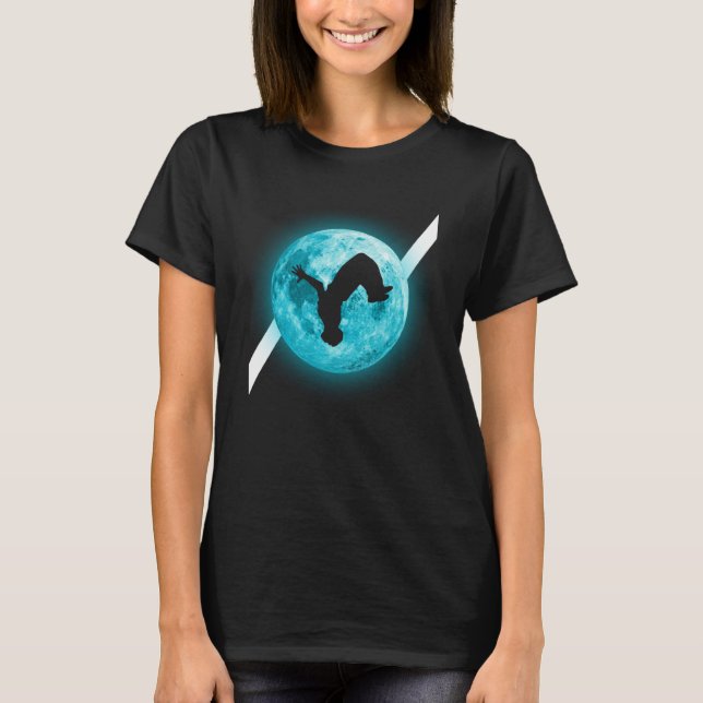 Camiseta Parkour Freerunning Backflip Freestyle Acrobatics (Frente)