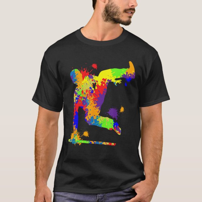 Camiseta Parkour Freerunning Freerunner Traceur Kids Boys (Frente)