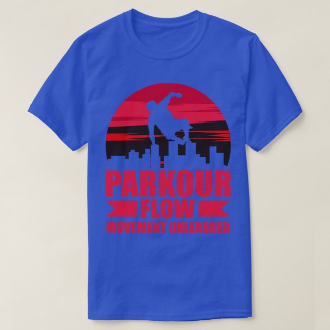 Camiseta Parkour Freerunning Street Workout Acrobatic 33 (Frente do Design)