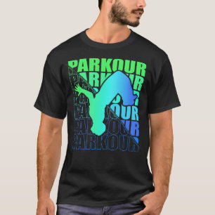 Camiseta Parkour Freerunning Street Workout Acrobatic 41