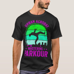 Camiseta Parkour Freerunning Street Workout Acrobatic 50