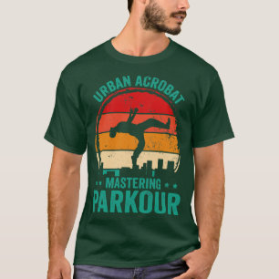 Camiseta Parkour Freerunning Street Workout Acrobatic 52