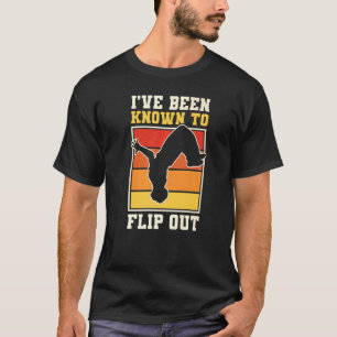 Camiseta Parkour Freerunning Tratlete Backflip IVe B