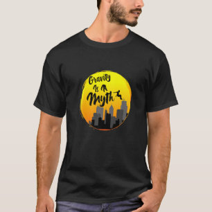 Camiseta Parkour Gravity É Um Mito Que Freerunning Urban Ju
