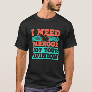 Camiseta Parkour Para Corredor de Parkour Traceur Corredor