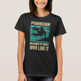 Camiseta Parkour Para Parkour Runner Traceur Freestyle Runn