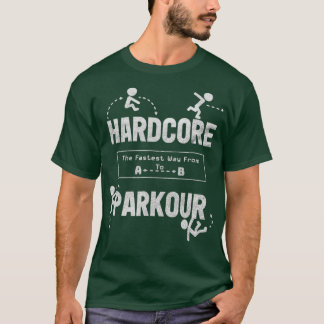 Camiseta Parkour radical com StuntPerforming