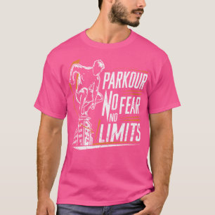 Camiseta Parkour Sem Medo Sem Limites Parkour