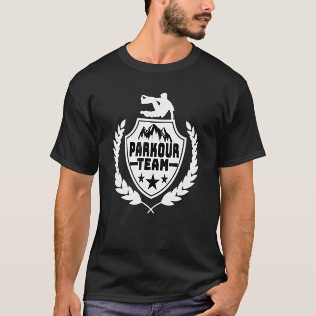 Camiseta Parkour Team For Free Runner Parkour G (Frente)