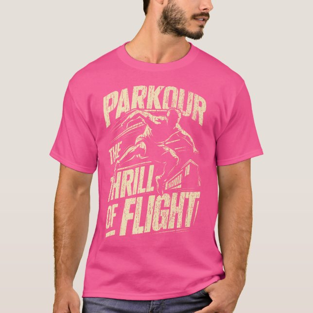 Camiseta Parkour The Thrill Of Flight Parkour (Frente)