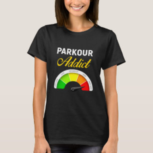 Camiseta Parkour Traceur Free Runtime Extreme Sport