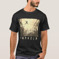 Parkour Urban Free Runling Free Styling Art Sepia