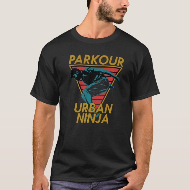 Camiseta Parkour Urban Ninja (Frente)