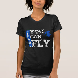Camiseta Parkour - você pode voar