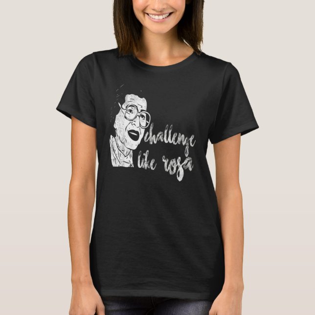 Camiseta Parks cita Rosa Inspirational Black History Mont (Frente)