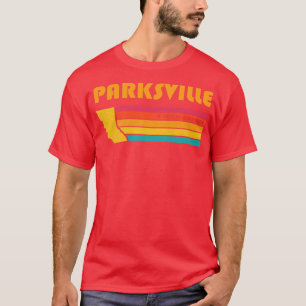 Camiseta Parksville British Columbia Canada Vintage Distres