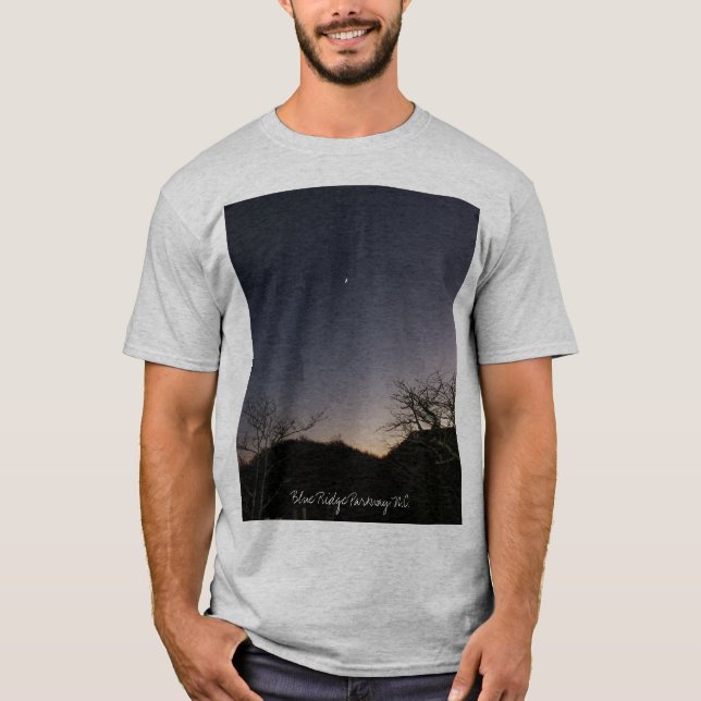 Camiseta Parkway azul N.C. de Twilite Ridge (Frente)